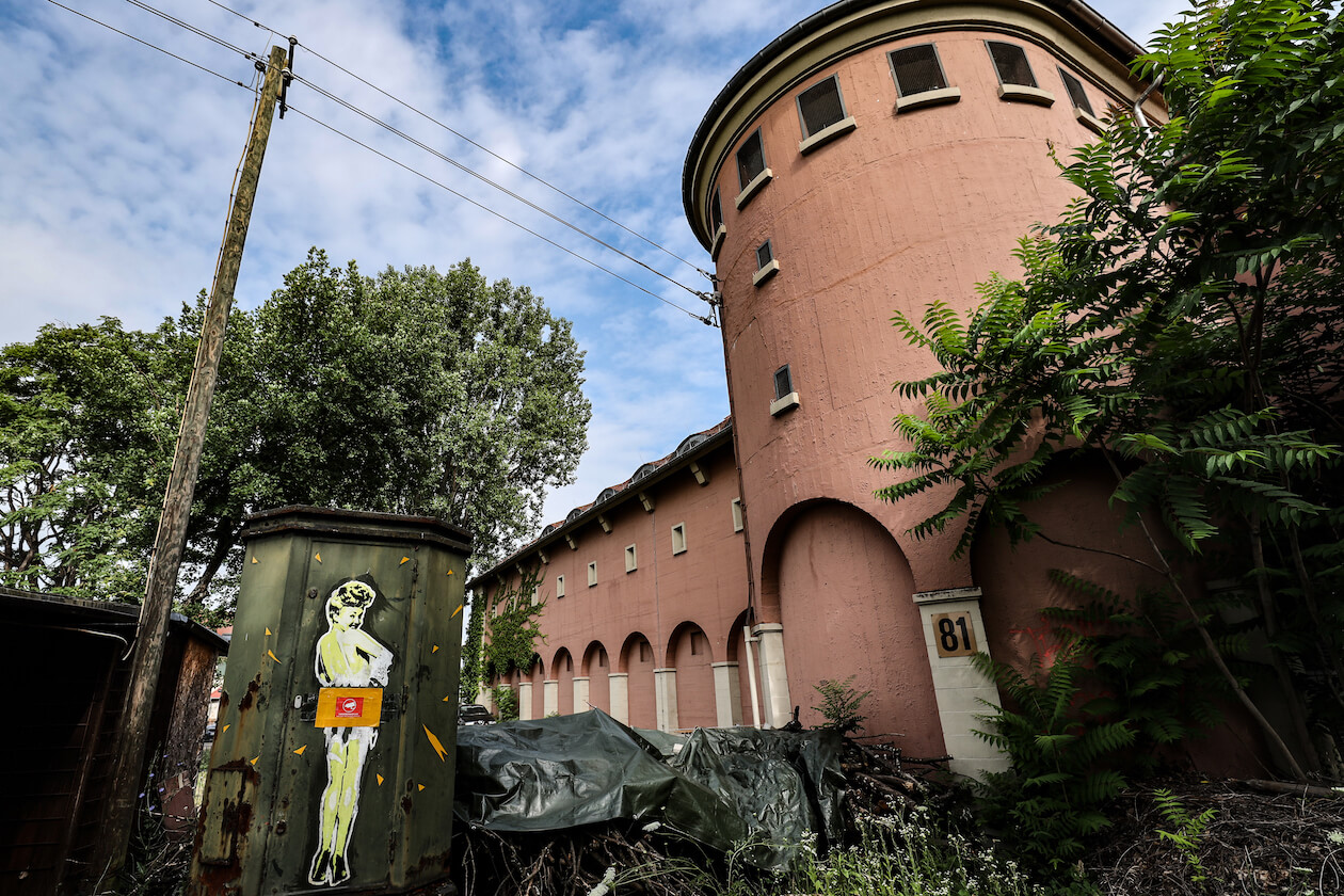 Hochbunker Schlagzeugschule Nordstadt Karlsruhe
