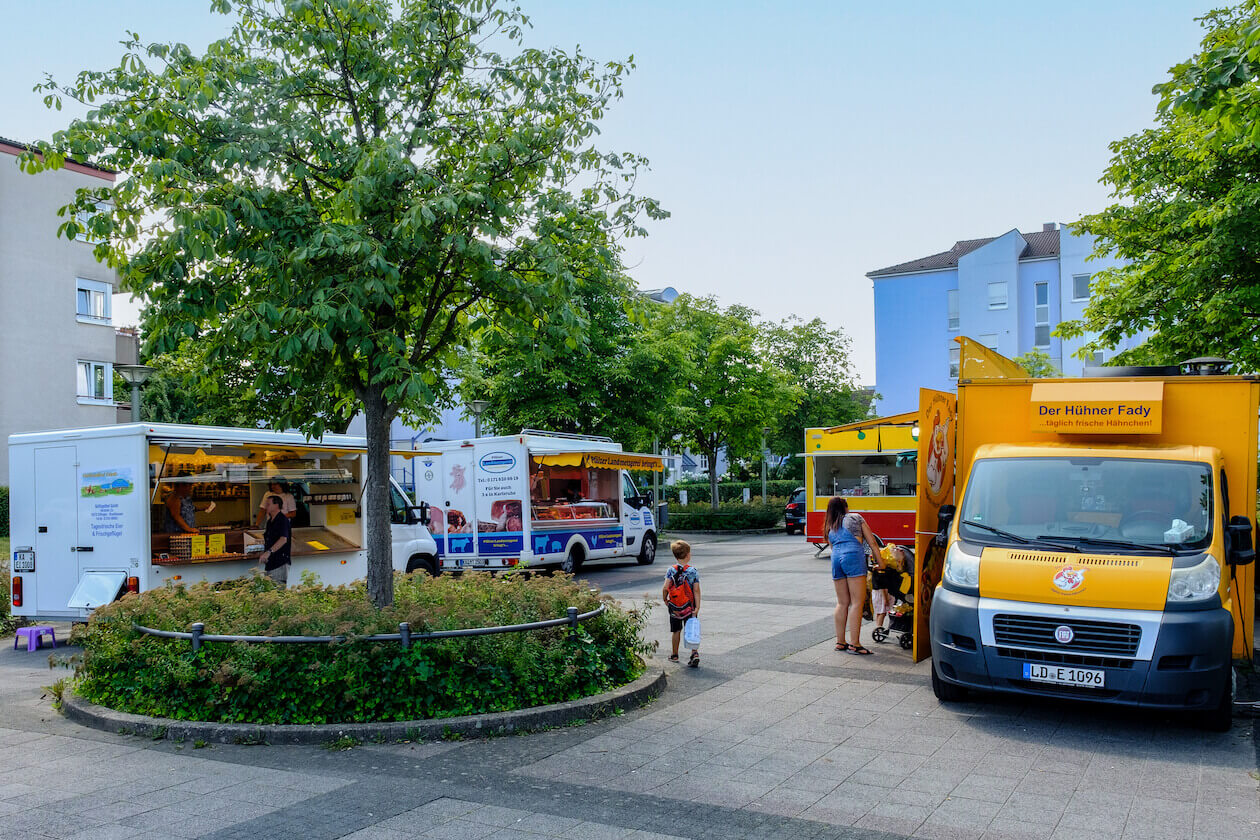 Julius-Leber-Platz Wochenmarkt Oberreut