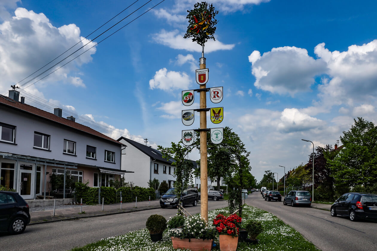 Maibaum Rintheim Karlsruhe