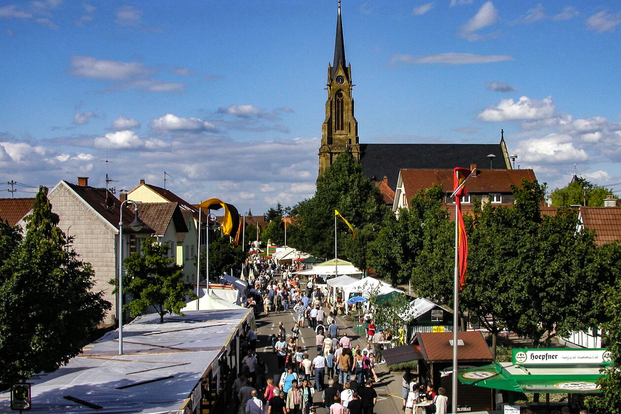 Neureuter Straßenfest Neureut Karlsruhe