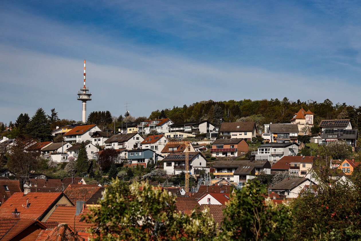 Panorama Grünwettersbach Karlsruhe