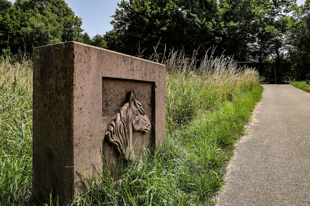 Pferde-Denkmal Stupferich Karlsruhe