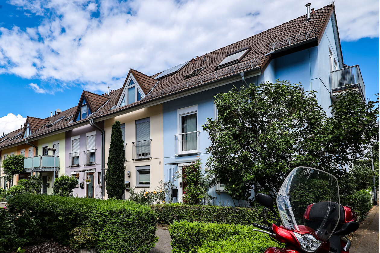 Reihenhäuser Oberreut Karlsruhe