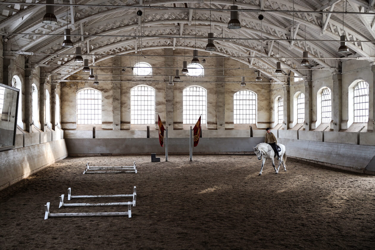 Reithalle Reitinstitut Egon von Neindorff Nordweststadt Karlsruhe