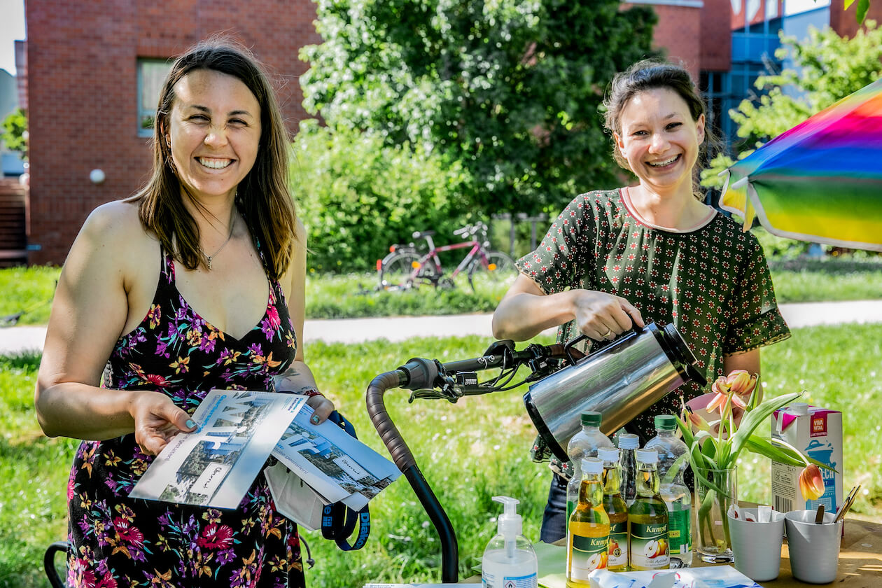 Ronja Gruber und Katharina Wywiol Oberreut Karlsruhe