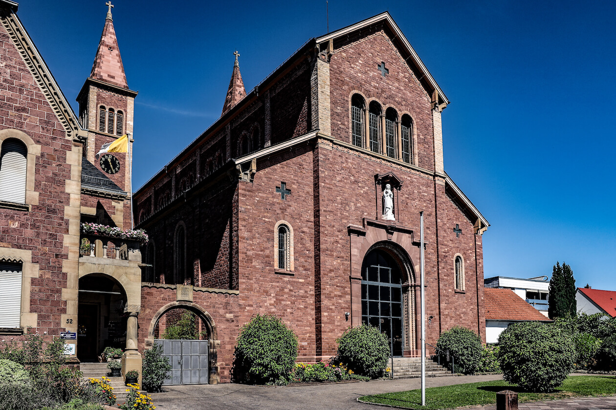 St. Cyriakus Beiertheim-Bulach außen Beiertheim-Bulach Karlsruhe