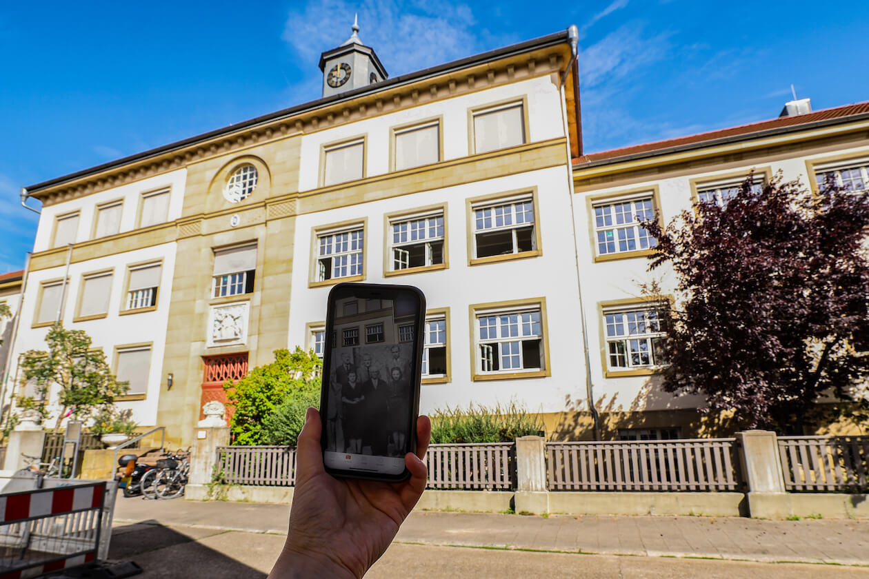 Stadtgeist-App Viktor-von-Scheffel-Schule Knielingen Karlsruhe