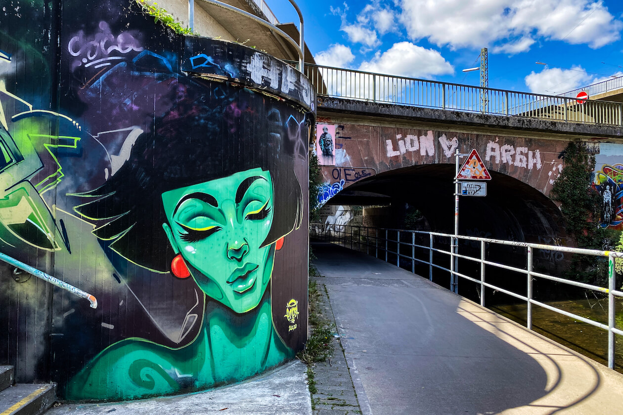 Streetart Emesa Liststraße Grünwinkel Karlsruhe
