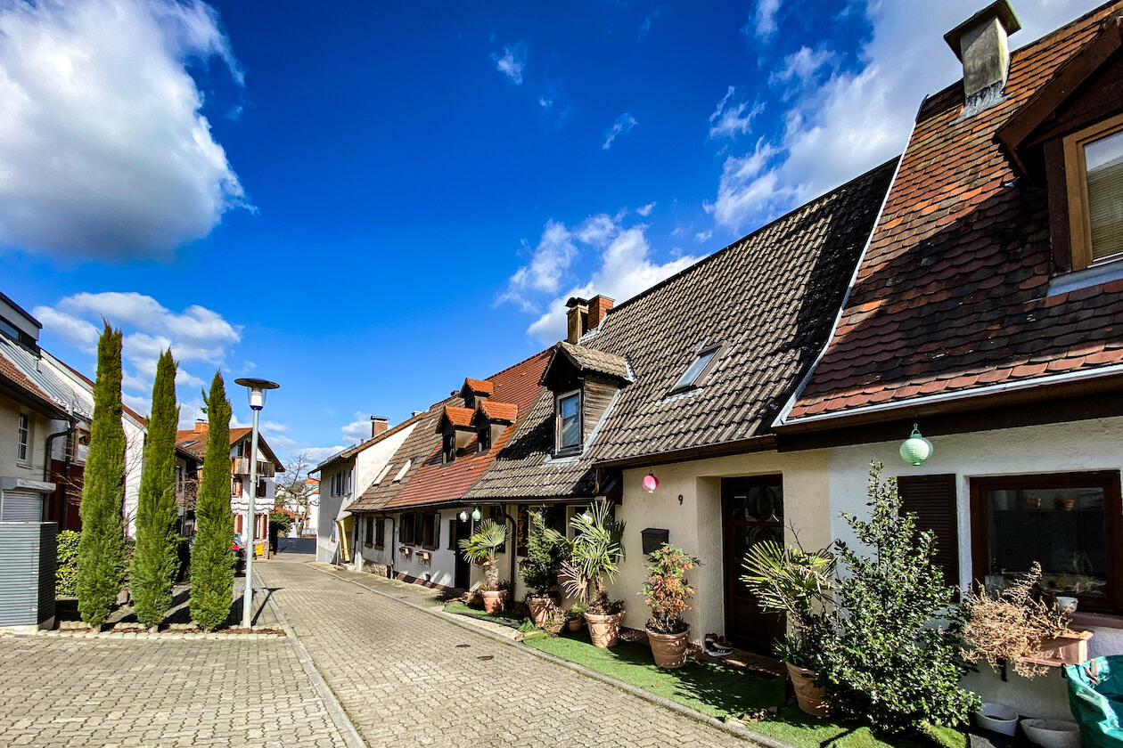 Taglöhnerhäuser Hohenwettersbach Karlsruhe