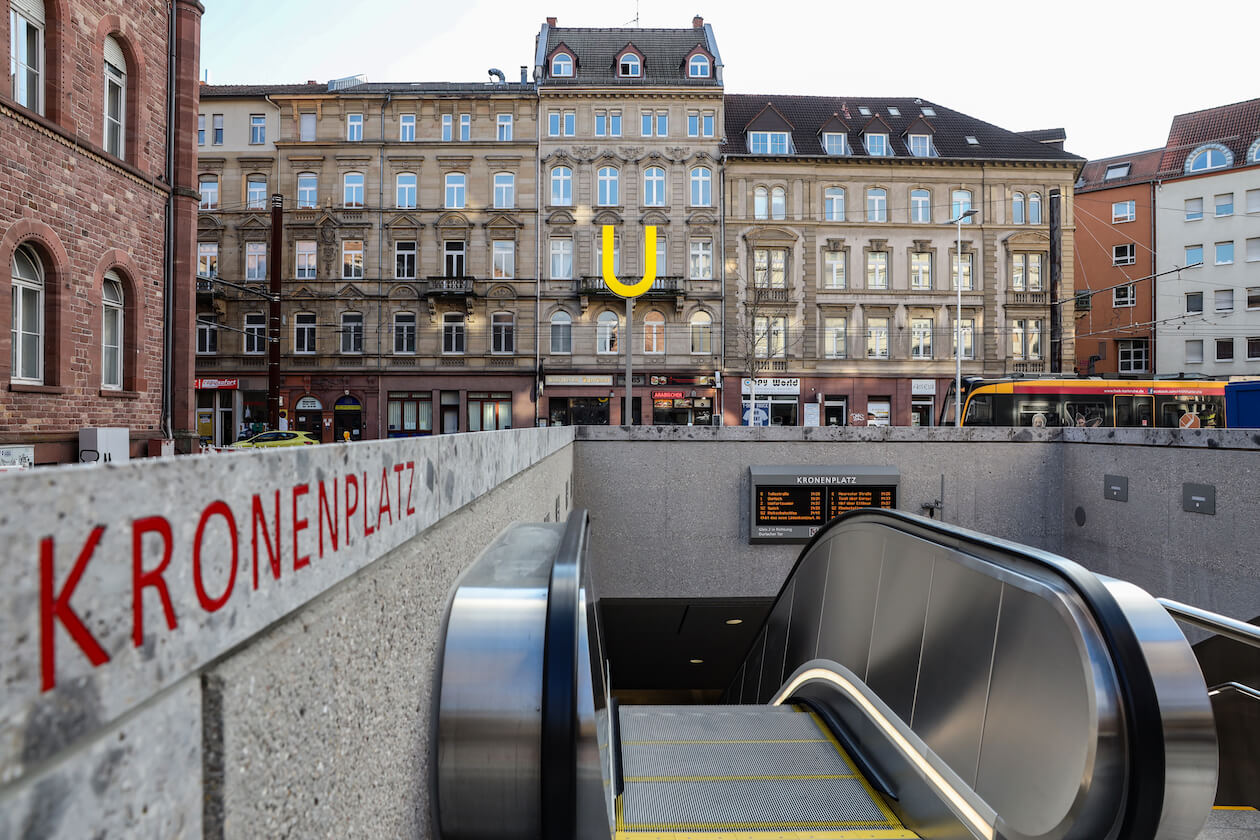 U-Bahn-Station Kronenplatz Karlsruhe
