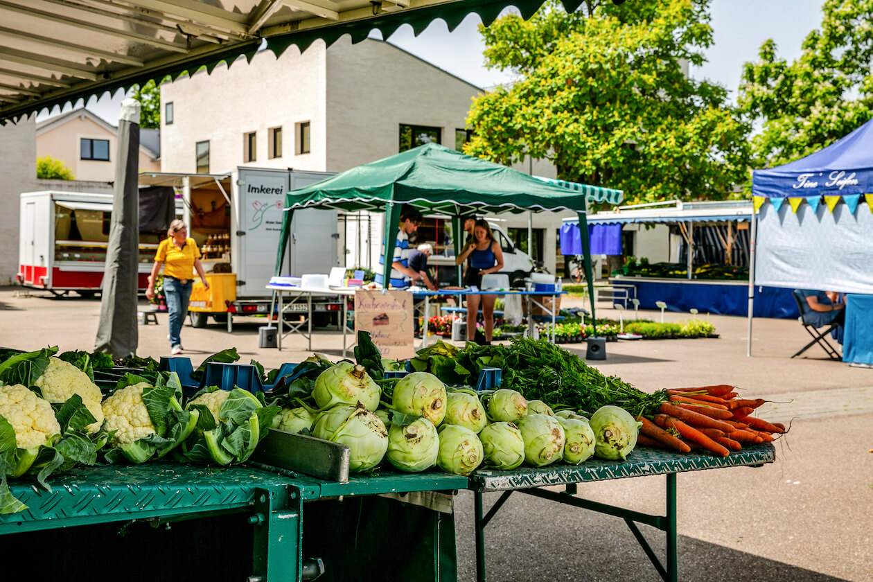 Wochenmarkt Nordweststadt Karlsruhe