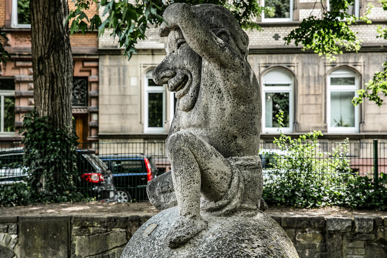 Zwerg-Nase-Brunnen Südweststadt Karlsruhe
