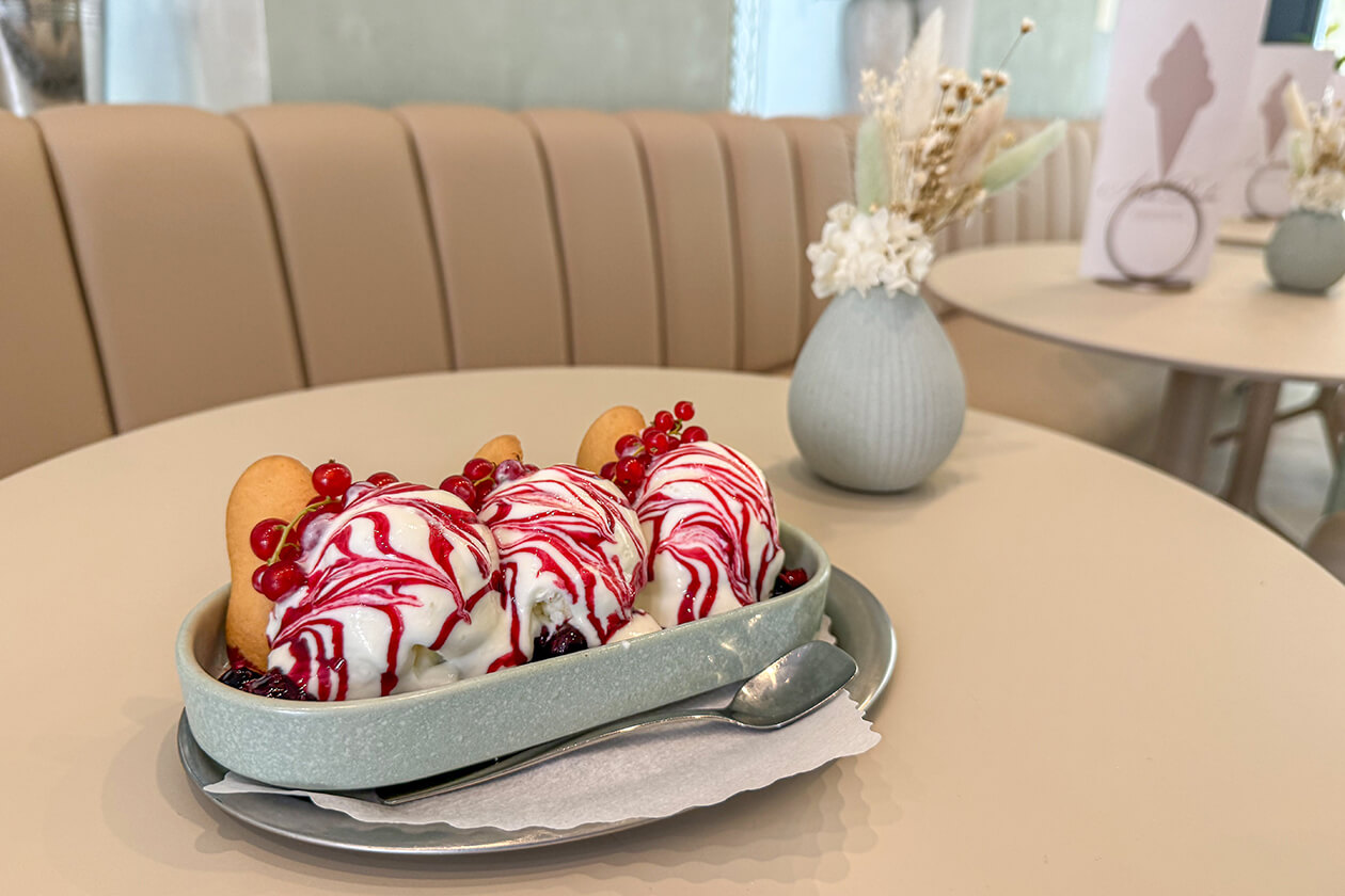 Arte Dolce Eiscafé Karlsruhe Eisbecher
