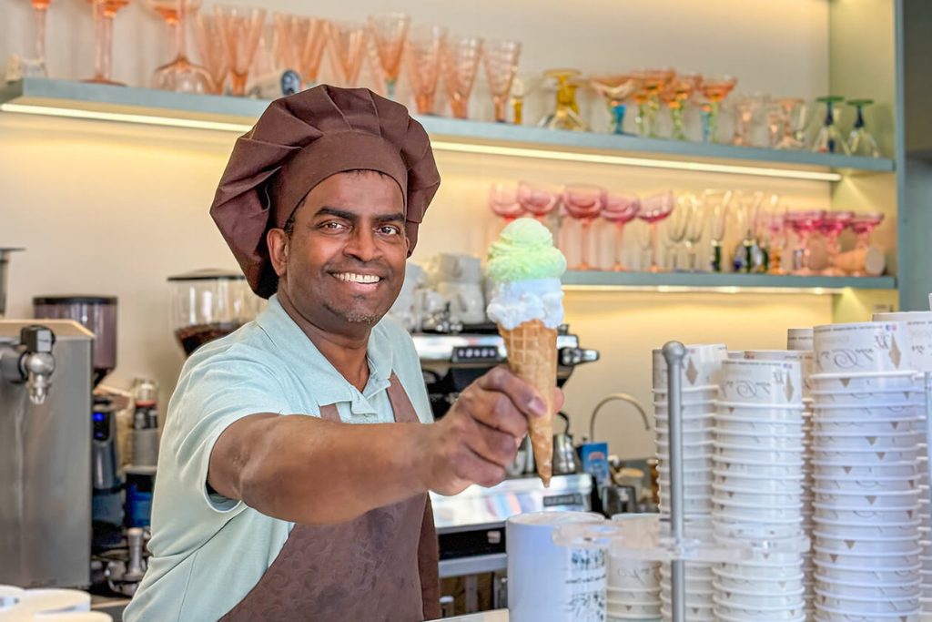 Arte Dolce Eiscafé Karlsruhe Thavakumar Maniam