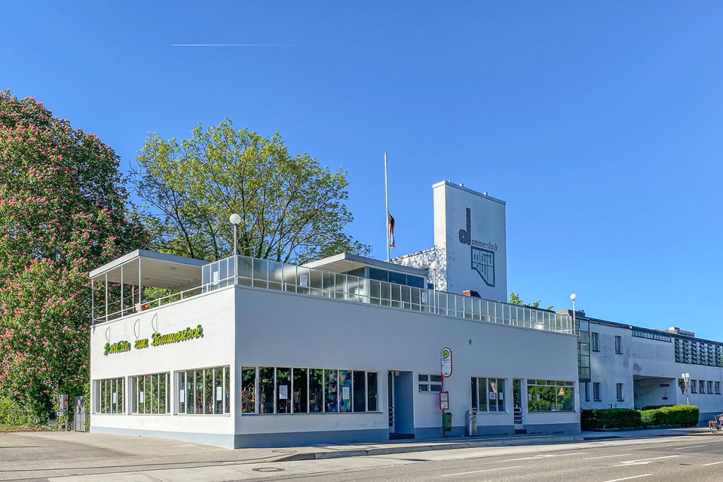 Außenansicht Dammerstock Karlsruhe