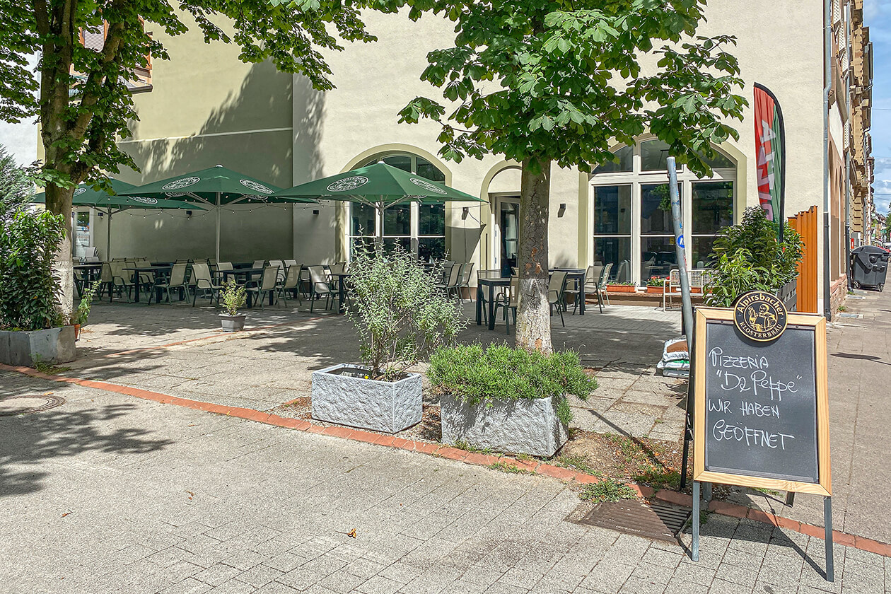 Biergarten Pizzeria Da Peppe Karlsruhe