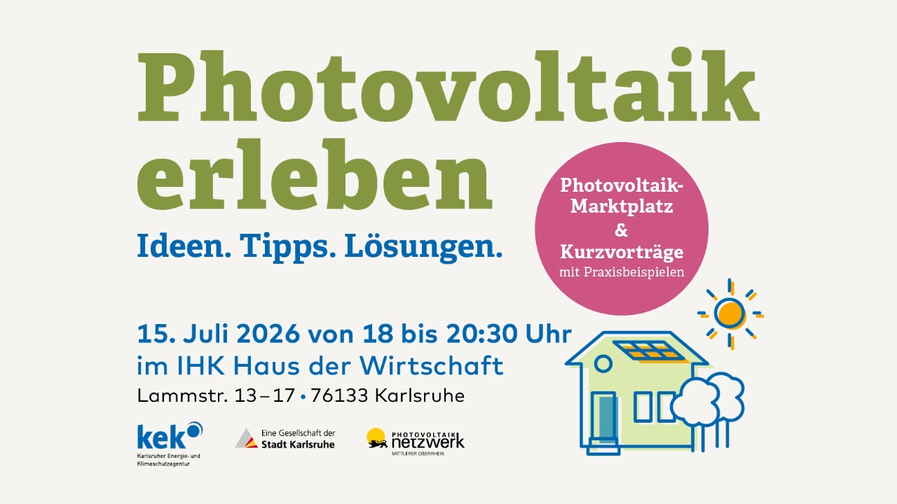 KEK Photovoltaik erleben Karlsruhe 20260715