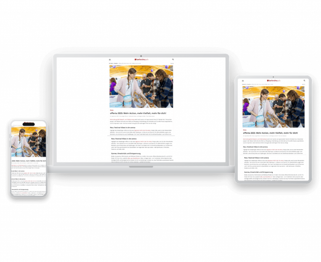 Advertorial Karlsruhepuls