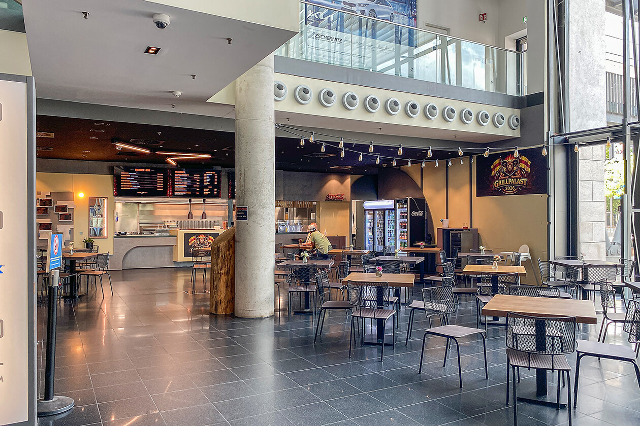 Grillpalast im ZKM Karlsruhe Innenraum