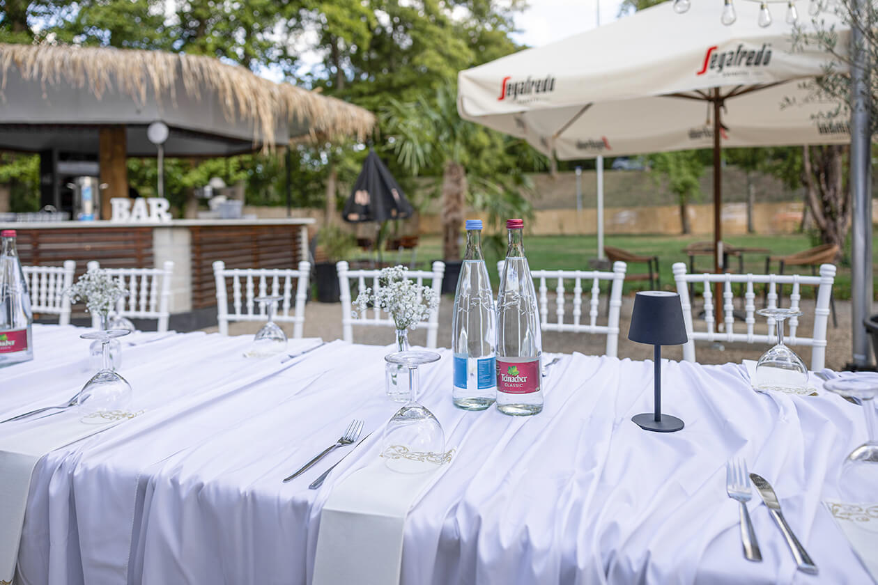 Außenbereich Thalassa Resort Karlsruhe