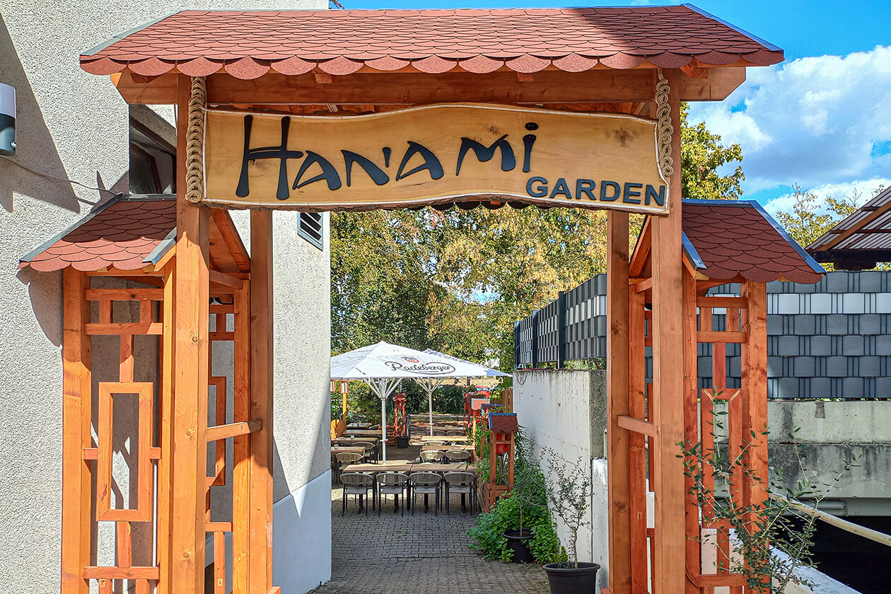 Biergarten Hanami Garden Karlsruhe
