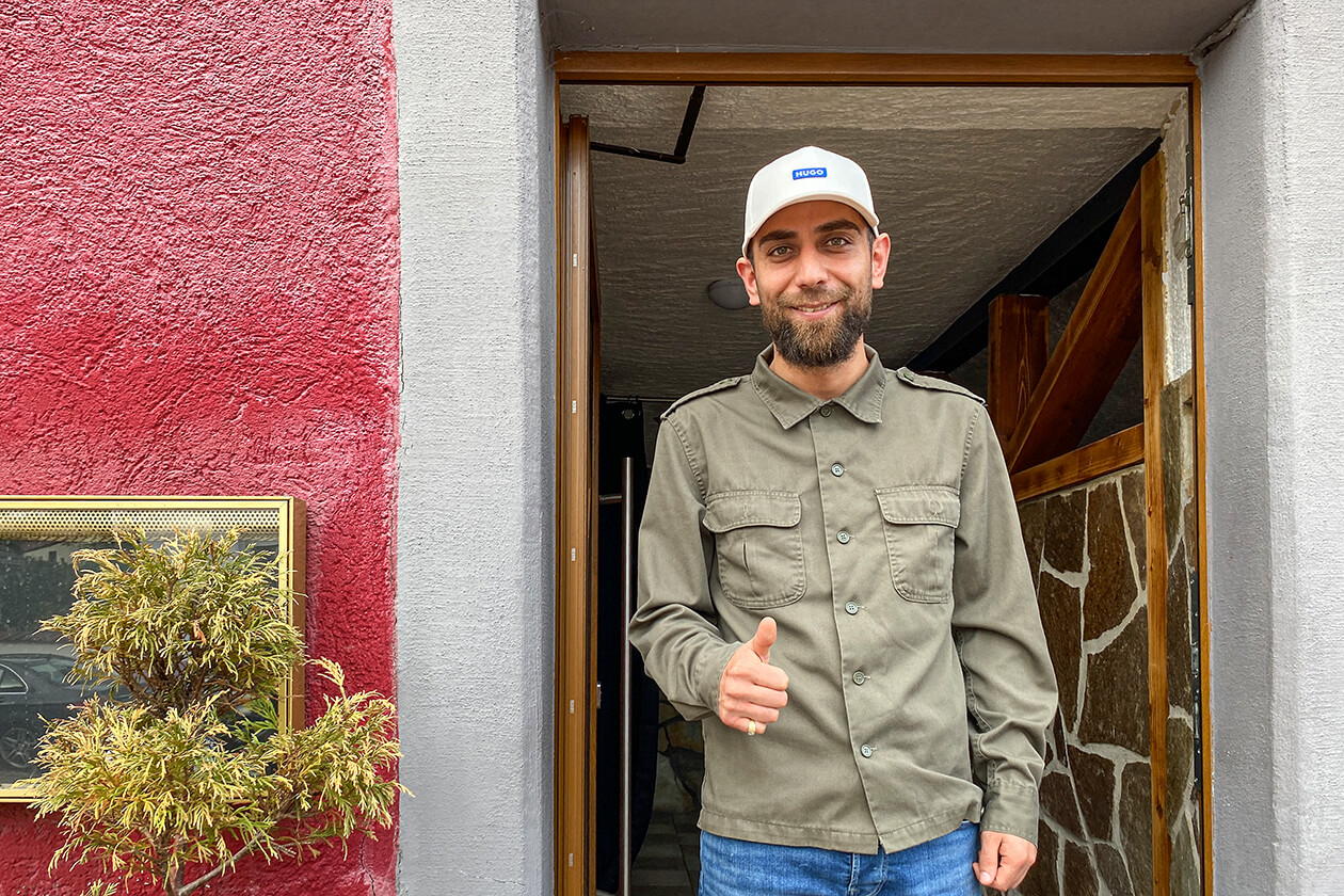 Inhaber Remzi Balaban Bierhäusle und 76 Pizza Karlsruhe