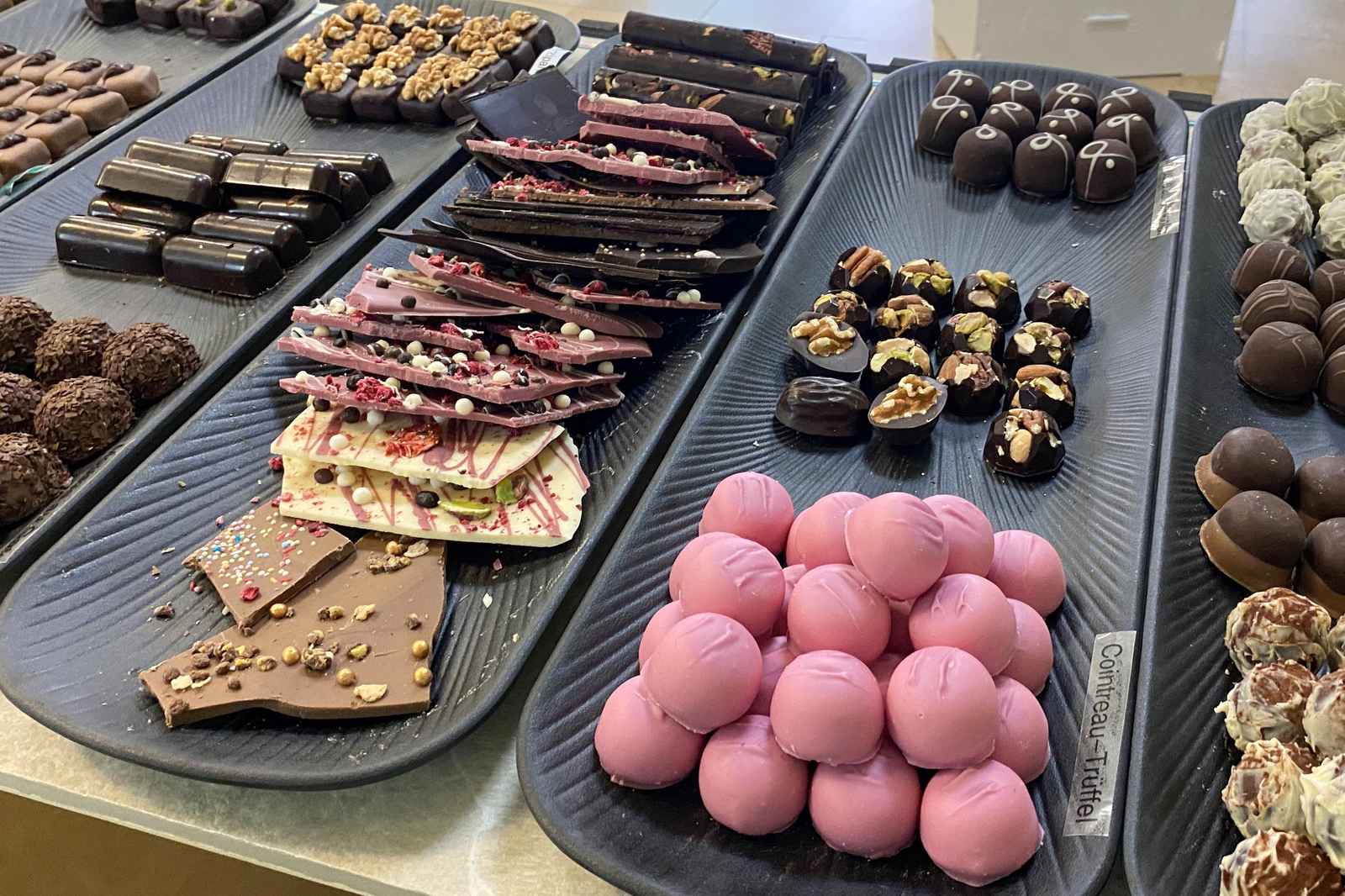 Pralinen Bruchschokolade Malu Karlsruhe